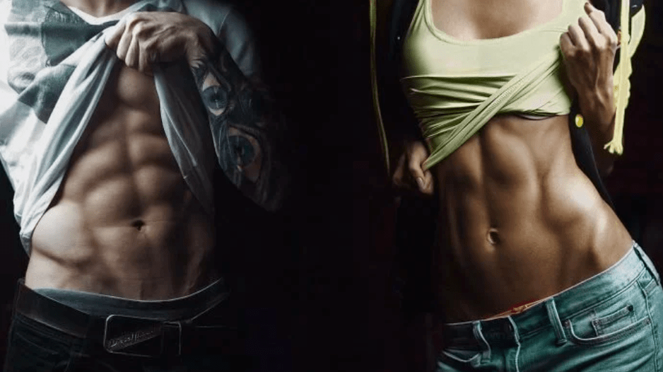 Weight loss in the stomach and hips
