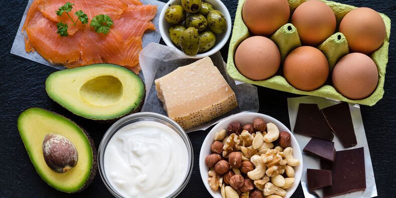Indispensable foods in the ketogenic diet